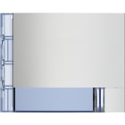 BTICINO - Frontblende für Ruftastmodul SFERA Aluminium mit 1 Ruftaste, Farbe: Allmetal
