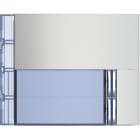 BTICINO - Frontblende für Ruftastmodul SFERA Aluminium mit 2 Ruftasten, Farbe: Allmetal