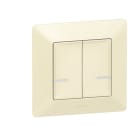 LEGRAND - Valena Life with Netatmo Serienschalter 2 x 250W pro Kanal Farbe: Mandelweiss