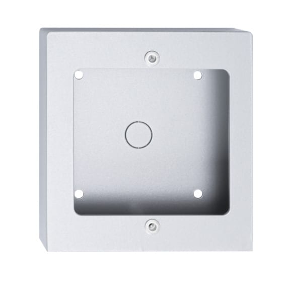 BTICINO - 1-moduliger AP-Kasten mit Aufbauhöhe 32 mm, 1-reihig, Farbe: Allmetal