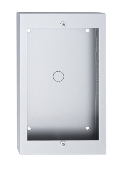 BTICINO - 2-moduliger AP-Kasten mit Aufbauhöhe 32 mm, 1-reihig, Farbe: Allmetal