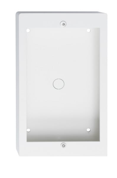 BTICINO - 2-moduliger AP-Kasten mit Aufbauhöhe 32 mm, 1-reihig, Farbe: Allwhite