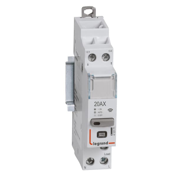 LEGRAND - CX³ Smartes Schütz 20A, 1-polig, 230VAC, 1TE, CX³ with Netatmo