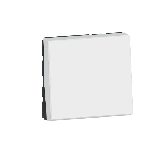 LEGRAND - EXP_KLA Mosaic Taster 1x Schließerkontakt 6A 2-mod, Ultraweiß