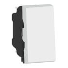 LEGRAND - MSC Taster, 6 A, Steckklemmen, 2-modulig, beleuchtbar Farbe: Ultraweiß