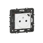 LEGRAND - Mosaic Steckdose F/B Std. erhöhter Berührungsschutz und USB-C Farbe: Ultraweiß