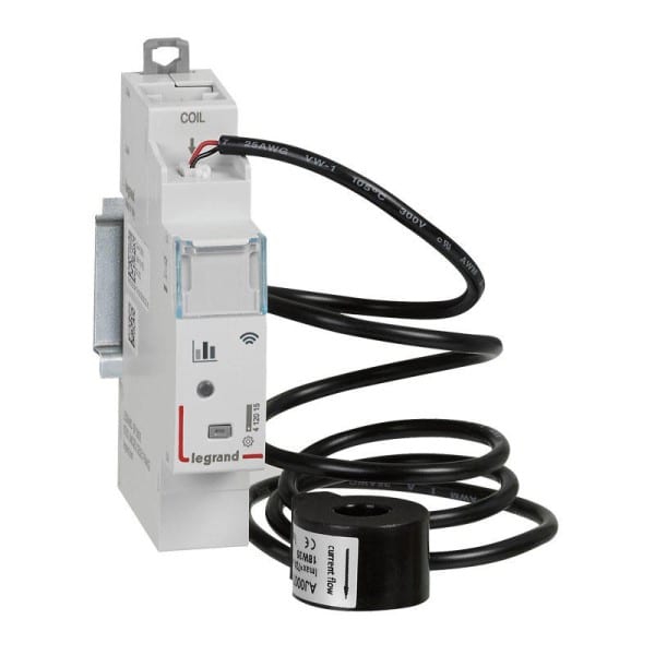 LEGRAND - EMDX³ Smarter Energiezähler, 1-ph. inkl.Stromwandler,100-240VAC,1TE,with Netatmo