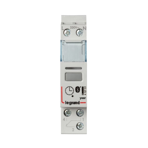 LEGRAND - AlphaRex3 DY11 BLE 230VAC Jahres+Wochenuhr inkl. Astrofunktion 1K, ohne Display