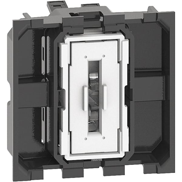 BTICINO - LivingNow Ausschalter in 2-moduliger Ausführung mit Steckklemmen