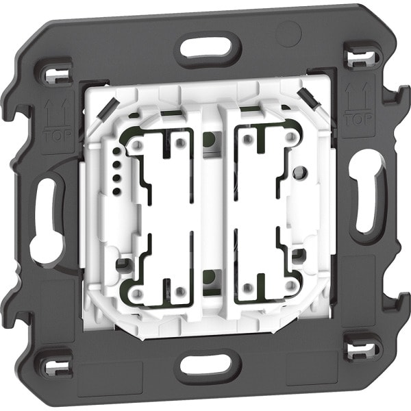 BTICINO - LivingNow 2-moduliger Wandsender with Netatmo 2-fach für Beleuchtung