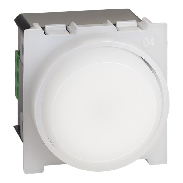 BTICINO - LivingNow 2-modulige LED-Leuchte zum Herausnehmen, Schaltet bei Stromausfall ein
