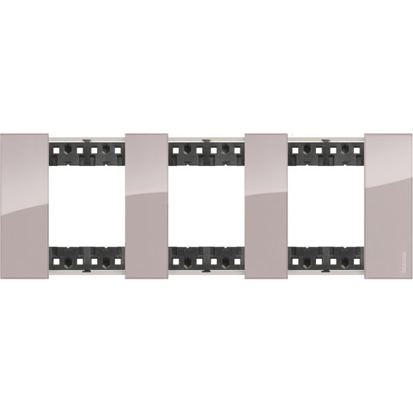 BTICINO - LivingNow Abdeckrahmen 3x2-modulig in der Farbausführung Aura