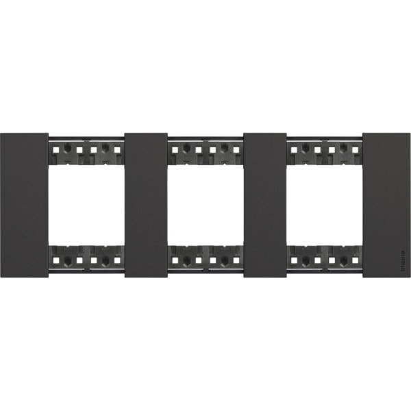 BTICINO - LivingNow Abdeckrahmen 3x2-modulig in der Farbausführung Black