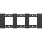 BTICINO - LivingNow Abdeckrahmen 3x2-modulig in der Farbausführung Black
