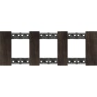 BTICINO - LivingNow Abdeckrahmen 3x2-modulig in der Farbausführung Walnuss