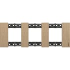 BTICINO - LivingNow Abdeckrahmen 3x2-modulig in der Farbausführung Eiche