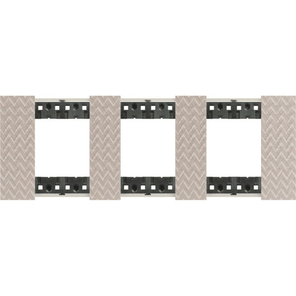 BTICINO - LivingNow Abdeckrahmen 3x2-modulig in der Farbausführung Optic