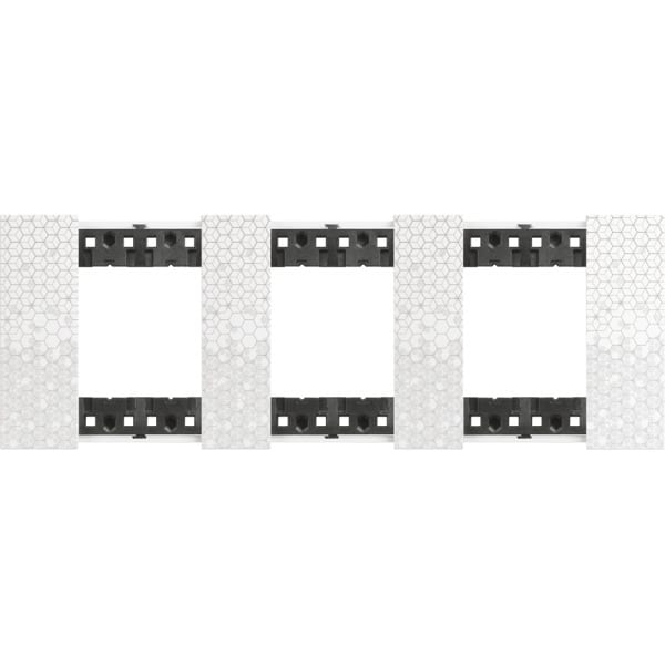 BTICINO - LivingNow Abdeckrahmen 3x2-modulig in der Farbausführung Pixel