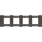 BTICINO - LivingNow Abdeckrahmen 4x2-modulig in der Farbausführung Space