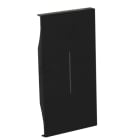 BTICINO - LivingNow 2-mod. Tastenabdeckung für MyHome ohne Symbol in der Farbe Black