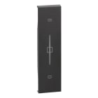 BTICINO - LivingNow 1-modulige Taste für Rollladenschalter with Netatmo in der Farbe Black