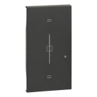 BTICINO - LivingNow 2-modulige Taste für Rollladenschalter with Netatmo in der Farbe Black