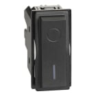 BTICINO - LivingNow 1-moduliger Ausschalter 2-polig 16A in der Farbausführung Black