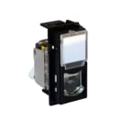 BTICINO - LivingNow 1-modulige Datendose Kategorie 6A ungeschirmt in der Farbe Black