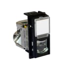 BTICINO - LivingNow 1-modulige Datendose Kategorie 6A geschirmt in der Farbe Black
