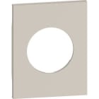 BTICINO - LivingNow 3-modulige Abdeckung für Schutzkontakt-Steckdose in der Farbe Sand