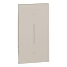 BTICINO - LivingNow 2-mod. Tastenabdeckung für MyHome mit Symbol Auf-Ab in der Farbe Sand