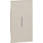 BTICINO - LivingNow 2-modulige Tastenabdeckung für Rollladenschalter in der Farbe Sand
