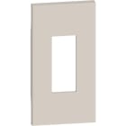 BTICINO - LivingNow 2-modulige Abdeckung für RJ11- und RJ45-Einsätze in der Farbe Sand
