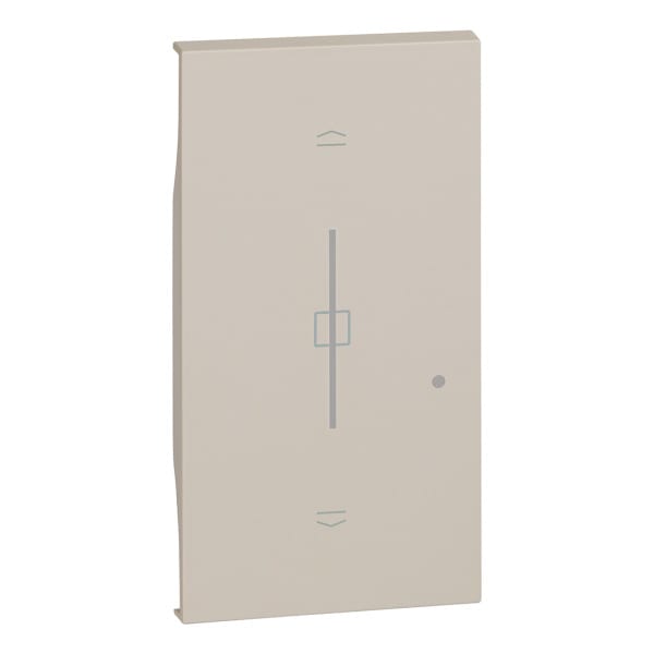 BTICINO - LivingNow 2-modulige Taste für Rollladenschalter with Netatmo in der Farbe Sand
