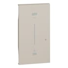 BTICINO - LivingNow 2-modulige Taste für Licht-Wandsender with Netatmo in der Farbe Sand