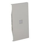 BTICINO - LivingNow 2-mod. Tastenabd. MyHome mit großem Beleuchtungsfenster, Farbe White