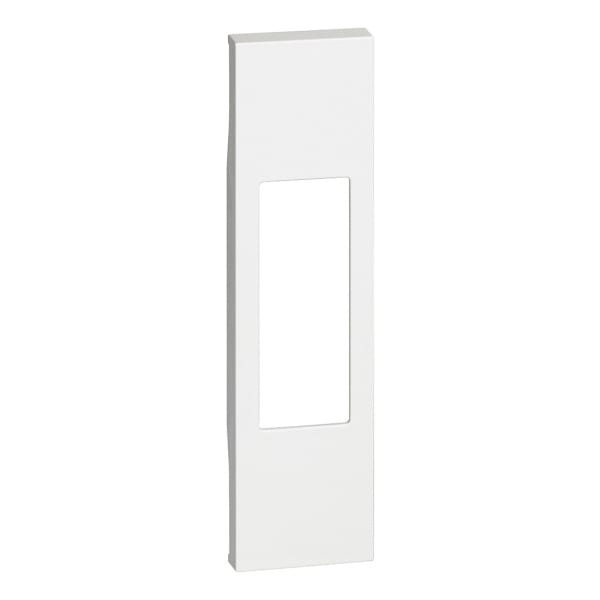 BTICINO - LivingNow 1-modulige Abdeckung für 1-modulige Funktionen in der Farbe White