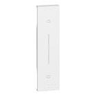 BTICINO - LivingNow 1-modulige Tastenabdeckung mit Symbol Auf-Ab in der Farbe White