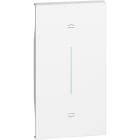 BTICINO - LivingNow 2-modulige Tastenabdeckung mit Symbol Auf-Ab in der Farbe White