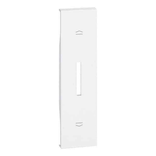 BTICINO - LivingNow 1-modulige Tastenabdeckung für Rollladenschalter in der Farbe White
