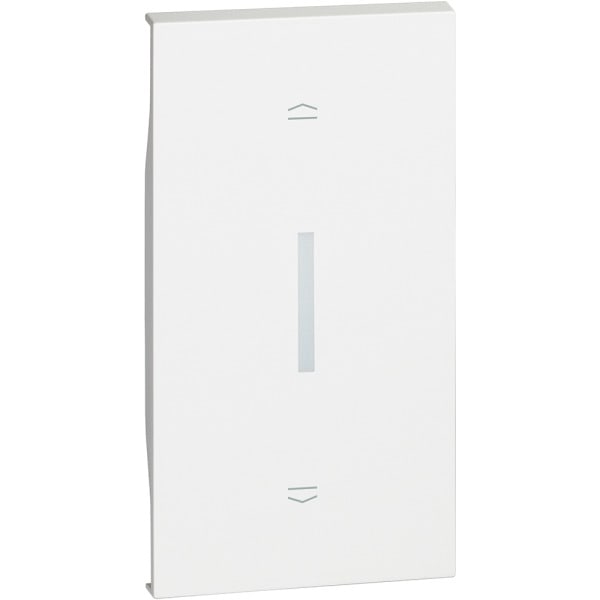 BTICINO - LivingNow 2-modulige Tastenabdeckung für Rollladenschalter in der Farbe White