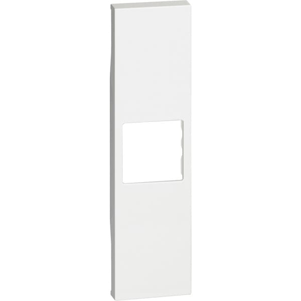 BTICINO - LivingNow 1-moduliger Keystone-Adapter für RJ-Einsätze in der Farbe White