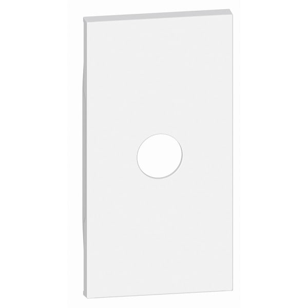 BTICINO - LivingNow 2-modulige Abdeckung für TV-Dose in der Farbausführung White