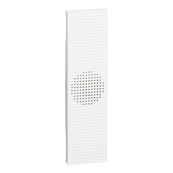 BTICINO - LivingNow 1-modulige Abdeckung für Klingel und Summer in der Farbe White