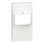 BTICINO - LivingNow Abdeckung für 2-moduligen Bewegungsmelder in der Farbausführung White