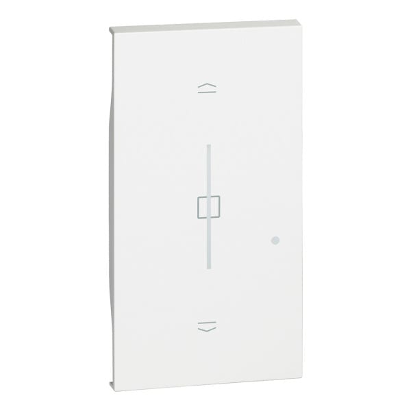 BTICINO - LivingNow 2-modulige Taste für Rollladenschalter with Netatmo in der Farbe White