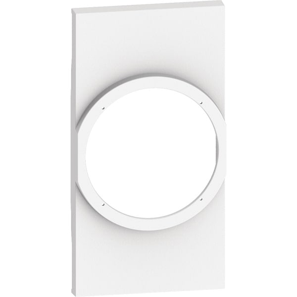 BTICINO - LivingNow Abdeckung für Schutzkontakt-Steckdose with Netatmo in der Farbe White