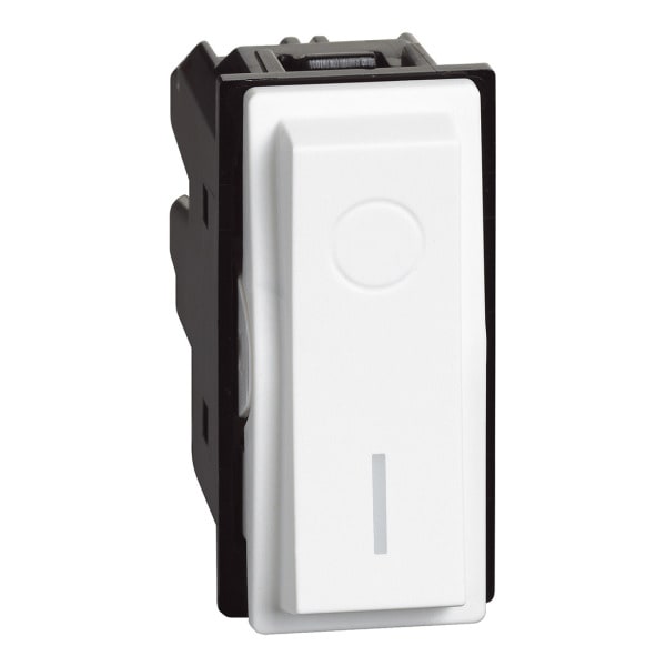 BTICINO - LivingNow 1-moduliger Ausschalter 2-polig 16A in der Farbausführung White