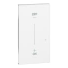 BTICINO - LivingNow 2-modulige Taste für Licht-Wandsender with Netatmo in der Farbe White