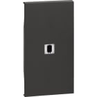 BTICINO - LivingNow 2-modulige Tastenabdeckung mit Symbol ''Boiler'' in der Farbe Black